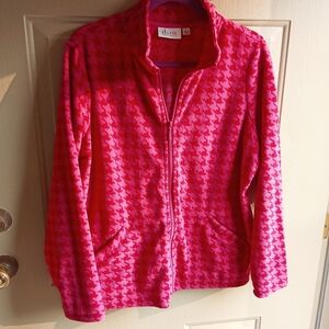 Denim & Company Fleece Jacket, Large